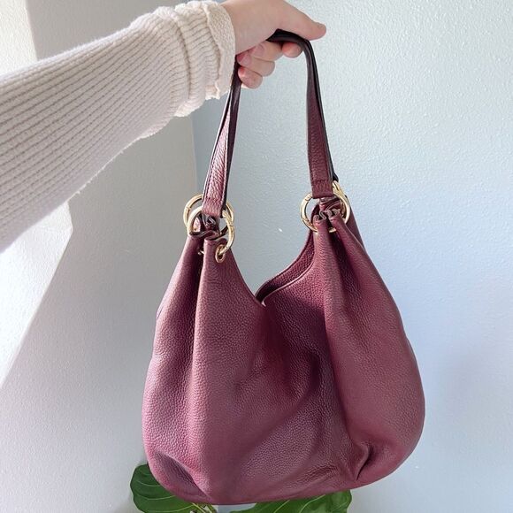 Michael Kors Plum Shoulder Bag - Picture 3 of 4